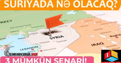 SURİYADA NƏ OLACAQ? 3 EHTİMAL!