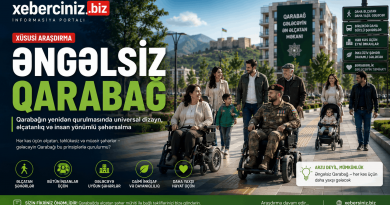 “Əngəlsiz Qarabağ” haradadır? Qarabağda universal dizayn və əlçatan şəhər konsepsiyasını əks etdirən illüstrasiya – əlilliyi olan şəxslər, qazilər, yaşlılar, uşaqlar və ailələr üçün inklüziv şəhər mühiti.