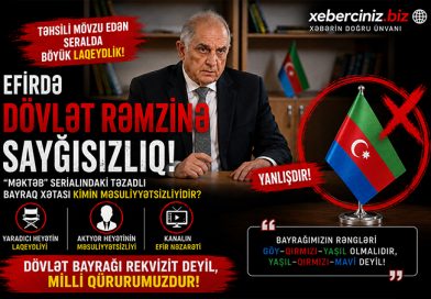 “Məktəb” serialındakı bayraq xətası efir məsuliyyətini gündəmə gətirdi “Məktəb” serialındakı bayraq xətası efir məsuliyyətini gündəmə gətirdi